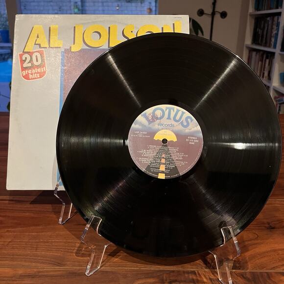 Al Jolson 20 Greatest Hits Vinyl LP 1983 Lotus Records LOP 14022 - Picture 1 of 6